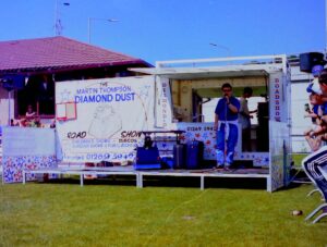 Diamond Dust Roadshow at It's a Knockout, Pontypridd.