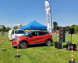 Diamond Dust Outdoor Roadshow - Set up