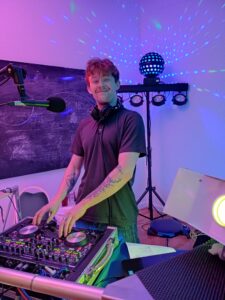 Dean or DJ, our newbie at DJ Diamond Dust.