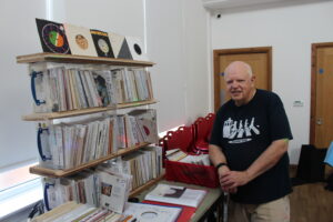 Vinyl DJ Experience by DJ Diamond Dust.  Our record collection!